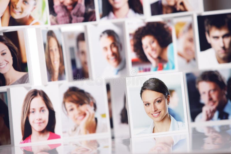 Smiling People royalty free stock photography