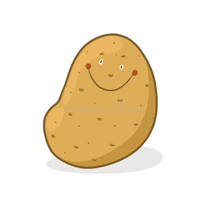 Potato Cartoon Stock Images - Image: 23123044