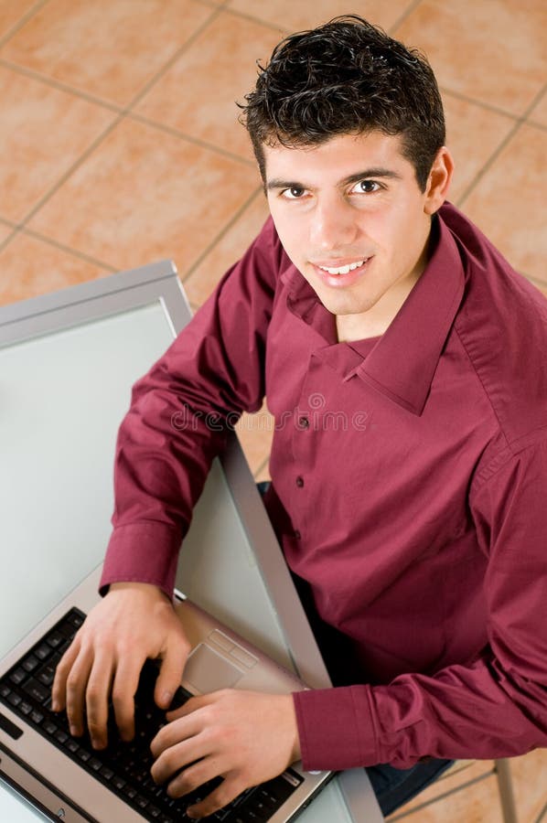 Smiling student stock image. Image of boss, happy, busy - 8507589