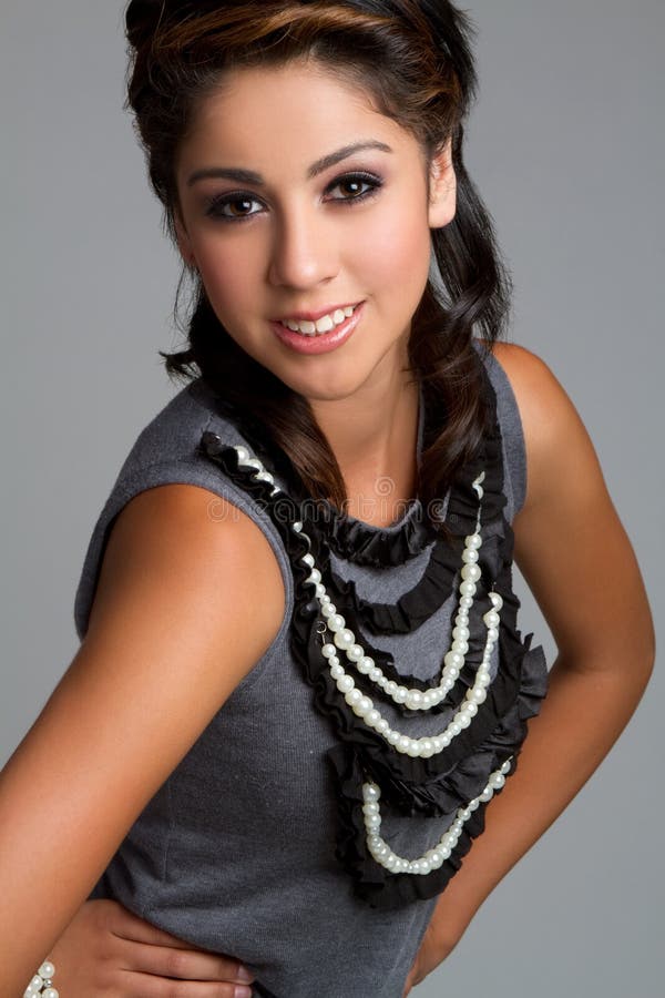 Smiling Teen Girl royalty free stock image