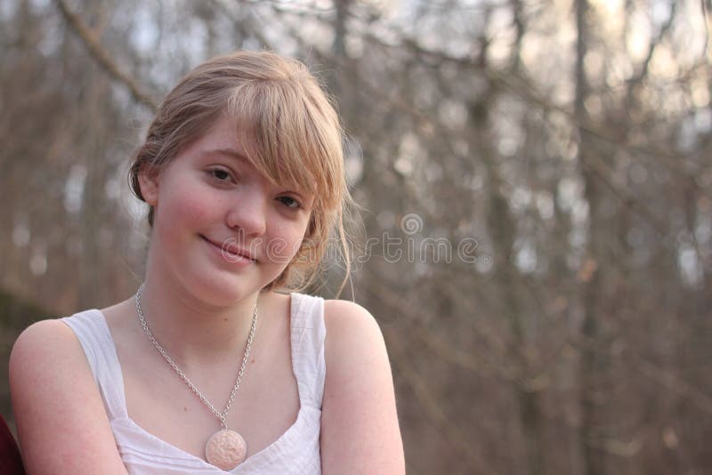 Smiling Teenage Girl