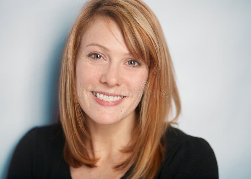 Smiling woman stock images