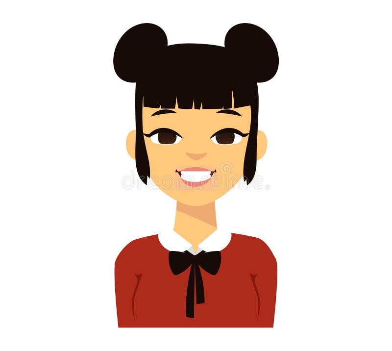 Download Smiling Woman Vector Illustration. Stock Vector ...