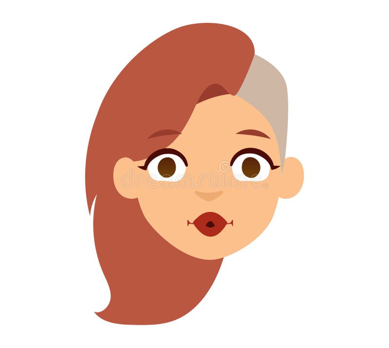 Download Smiling Woman Vector Illustration. Stock Vector - Illustration of happiness, joyful: 80642692