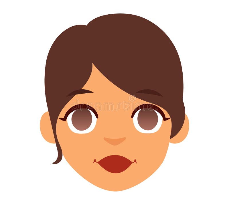 Download Smiling Woman Vector Illustration. Stock Vector - Illustration of adult, caucasian: 80844975