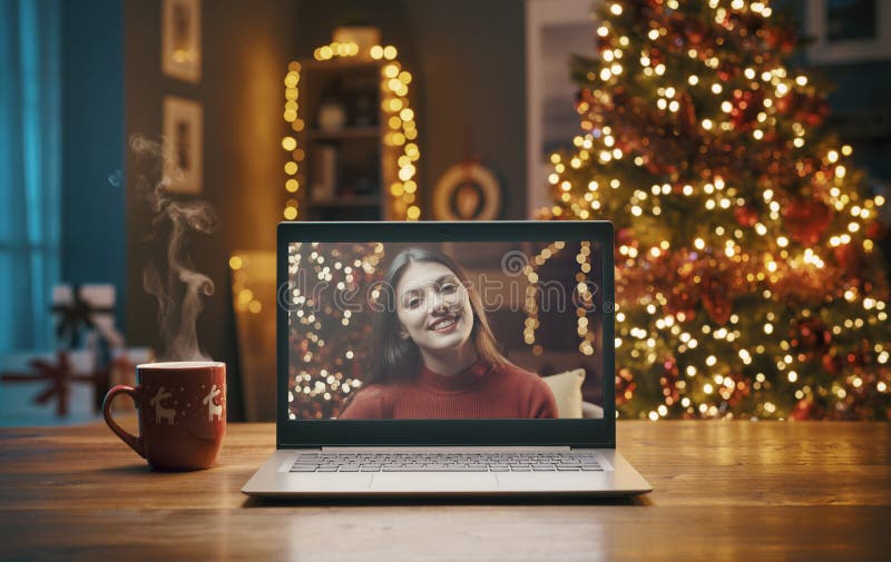 Get in the festive spirit with Video Call Background Christmas free download