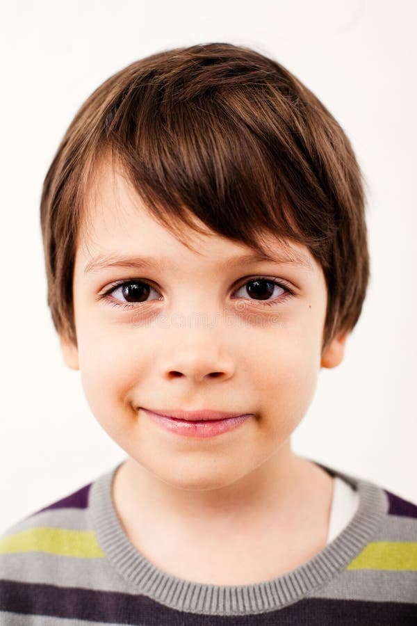Smiling young boy portrait stock photo Smiling young boy portrait stock photo