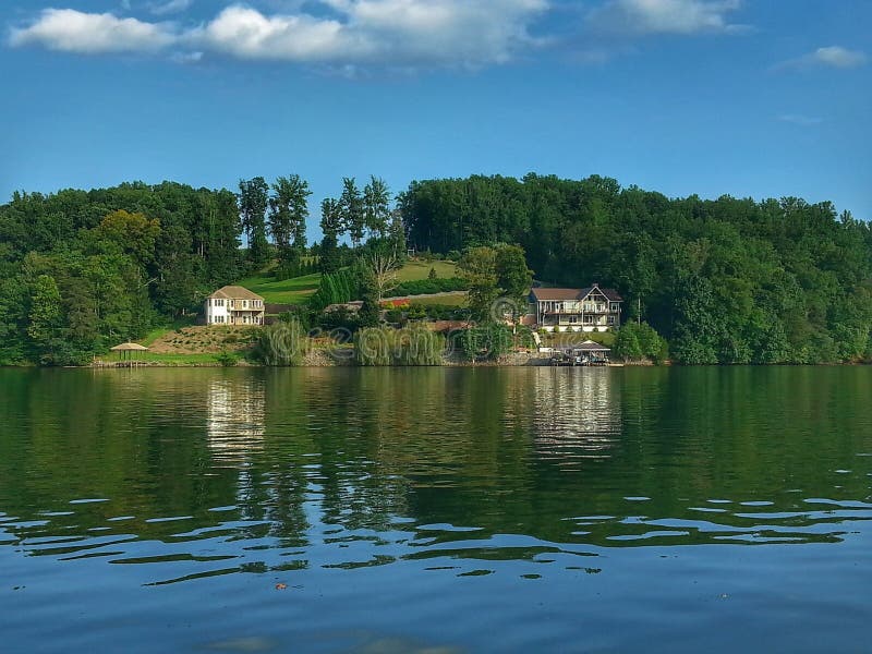 Smith Mountain Lake Virginia Imagem de Stock - Imagem de lago, ferreiro:  160342101