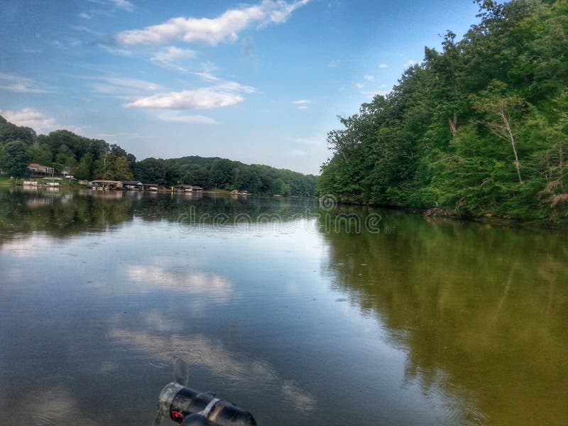 Smith Mountain Lake Virginia Imagem de Stock - Imagem de lago, ferreiro:  160342101