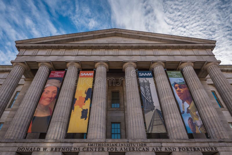 The Smithsonian American Art Museum, in Washington, DC Editorial Photo Image of city, downtown