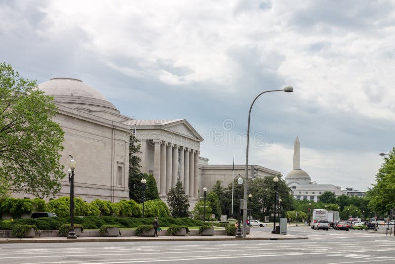 Smithsonian American Art Museum Washington DC Editorial Stock Photo