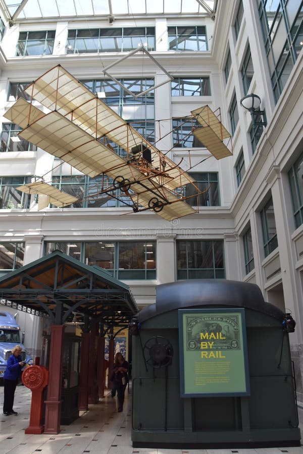 Smithsonian National Postal Museum in Washington DC Editorial Image
