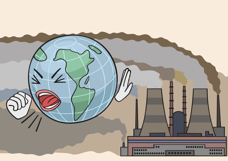 Smog. stock vector. Illustration of fumes, damage, ambiance - 53494689
