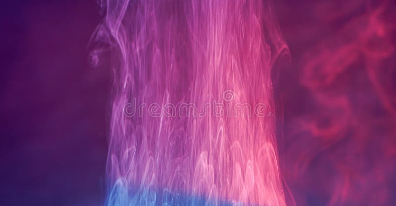 Smoke with Background structure and color foils Photographed in the studio stock photography