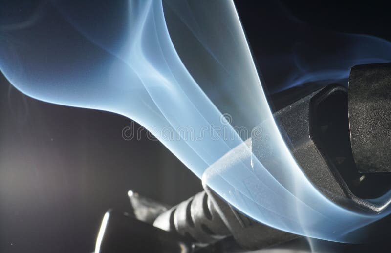 Smoke with Background structure and color foils Photographed in the studio stock photos