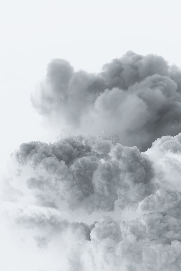 Smoke cloud explosion shape stock image Smoke cloud explosion shape stock image