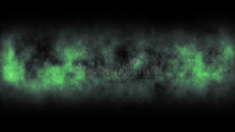 Smoke clouds horizontal line background vector illustration