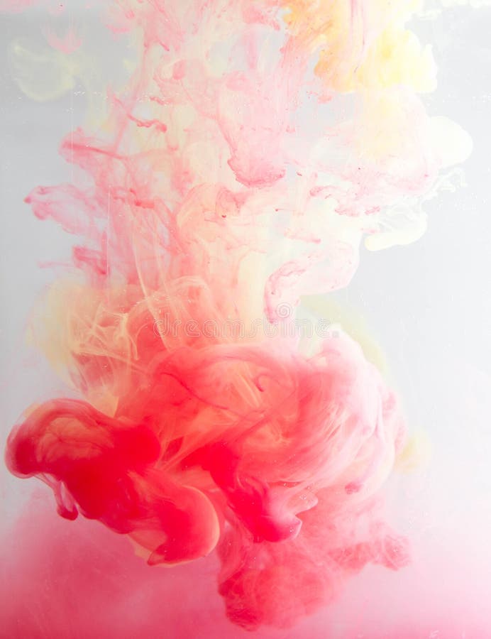 Smoke color under water