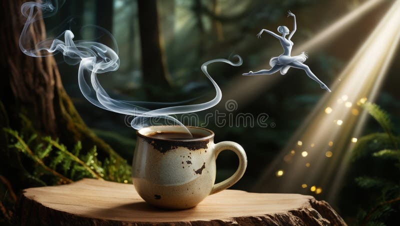 Smoke Dancer\'s Serenade vector illustration