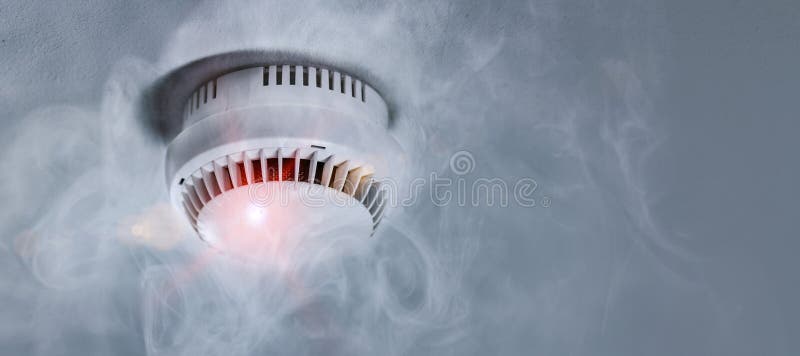 Smoke detector in apartment