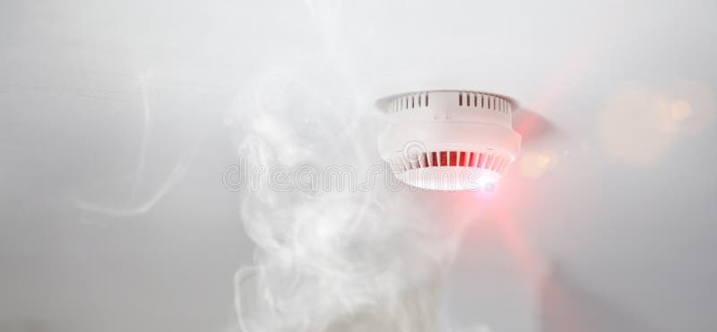 Smoke detector in apartment