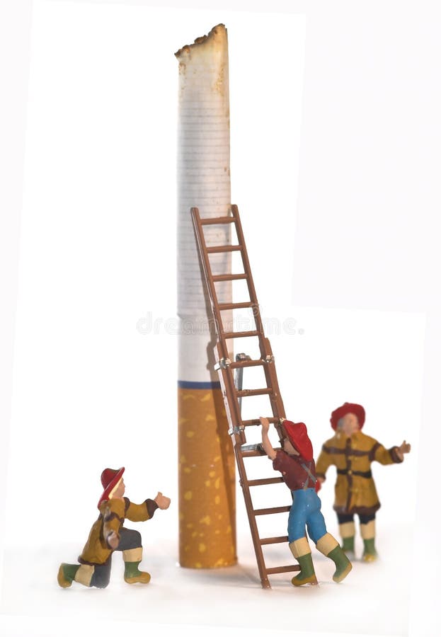 Smoke Eaters stock photo. Image of firefighter, cigarette 12646776