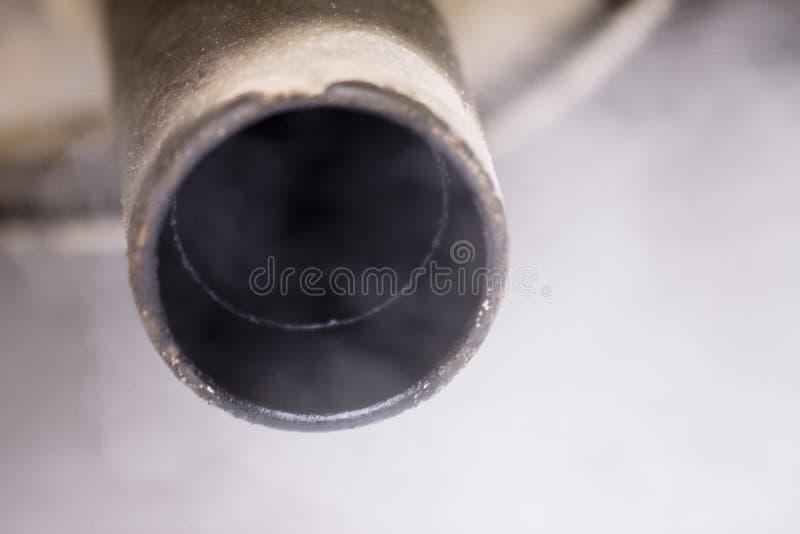 Smoke exhaust pipe car