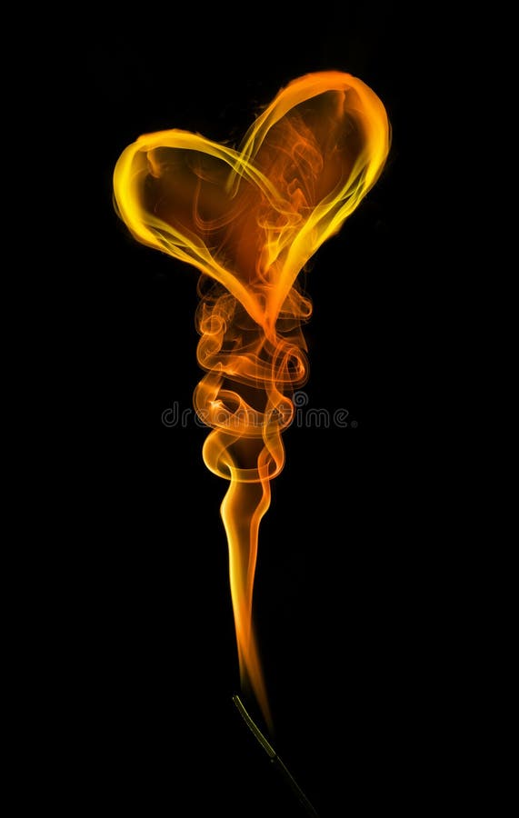 Smoke & fire heart