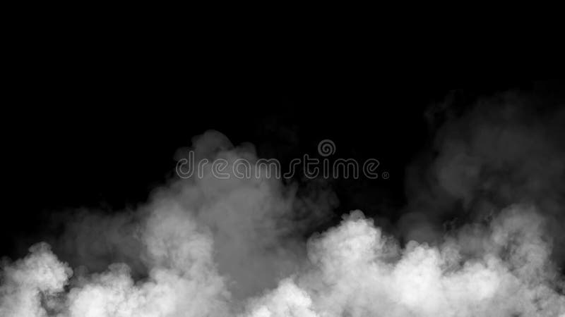 Abstract smoke mist fog on a black background. Texture. Design element.