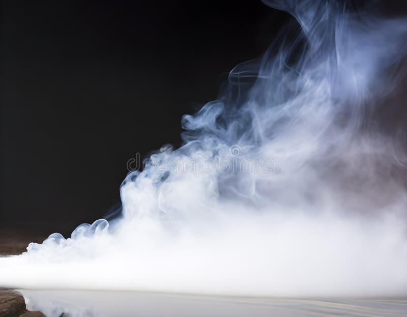 Smoke Or Fog Steam Set On Black Color Background Hazy Steam Curls For  Decorative Special Effect Cigarette Fumes Or Dry Ice Smoking Design Stock  Photo - Download Image Now - iStock