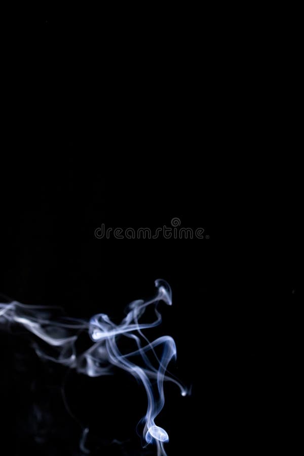 Smoke Hot. Blur Steam Mist Cloud, White Natural Steam Smoke Effect Isolated  on Black Background Stock Photo - Image of fantasy, swirl: 224259282