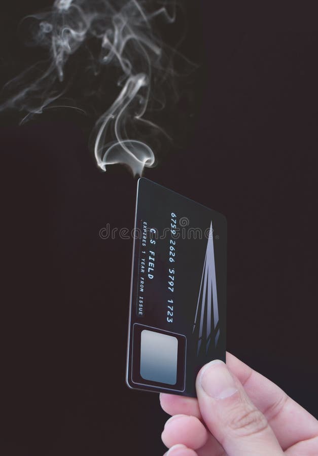 Credit card debt stock photo. Image of concept, hand - 30107472