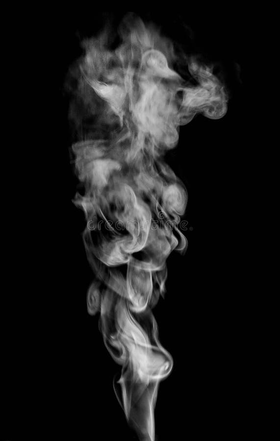 Smoke Or Steam On Black Isolated Background For Insertion Image In Overlay Mode Stock Photo Image Of Steam Transparent