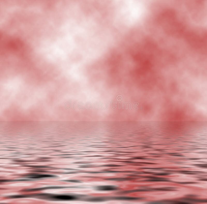 Smoke on the water stock illustration. Illustration of wave 2133407