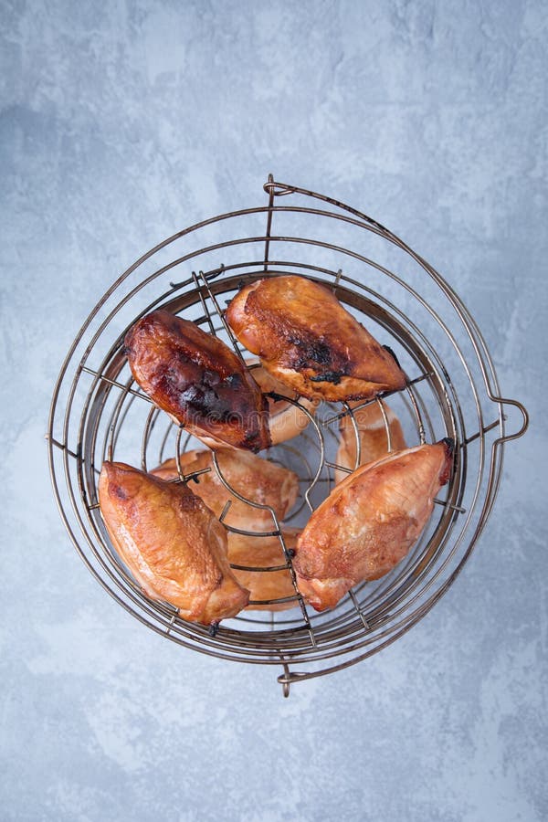 Smoked Chicken Breasts royalty free stock image Smoked Chicken Breasts royalty free stock image