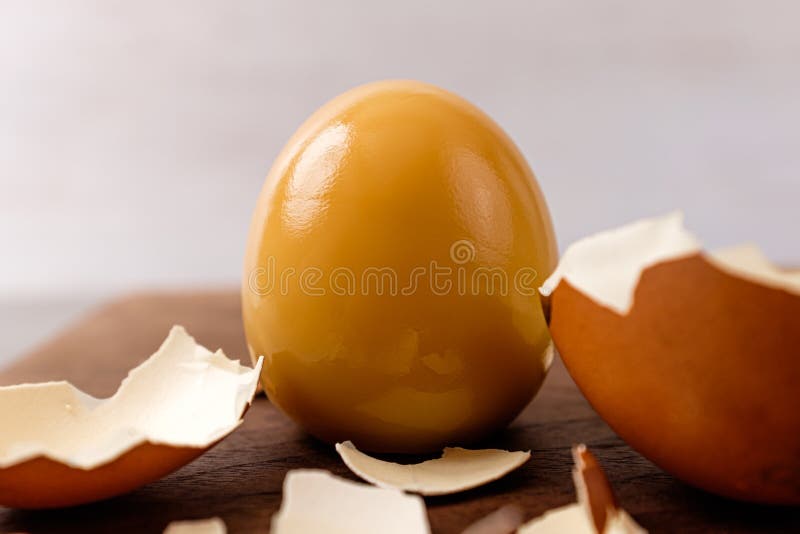 Smoked Eggs Smoked Using Oak Wood Stock Photo Image of flavor