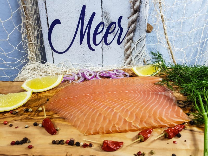 Fresh Smoked fish stock photo. Image of ocean, luxury 202051646