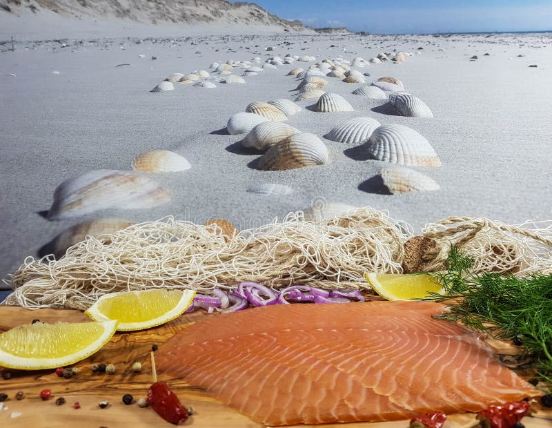 Fresh smoked fish stock image. Image of rosemary, healthy 202051713