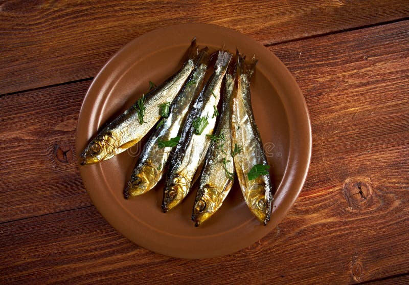 Smoked herring stock photo. Image of golden, smoked, homestyle 38395894