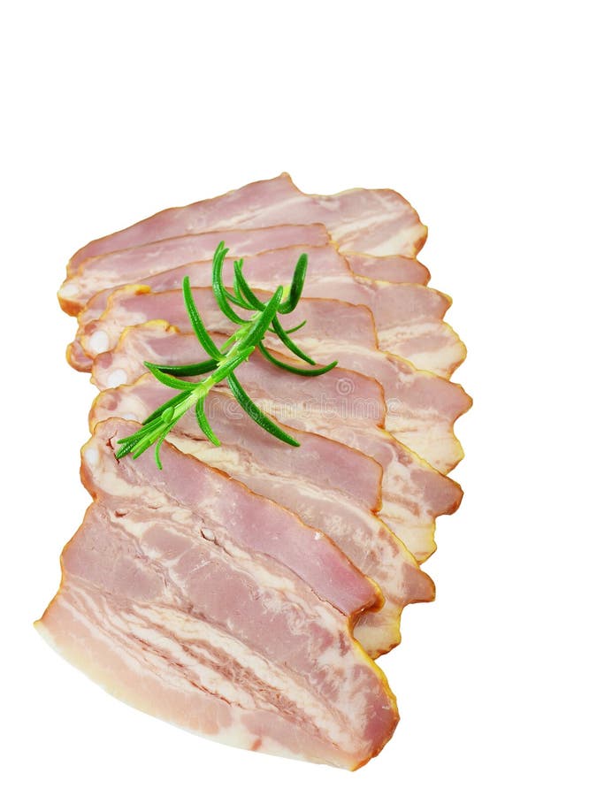 Smoked Cured Leg Ham Slice with Spices Stock Photo Image of pepper