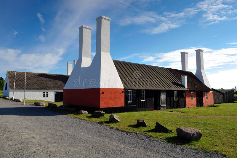 Smokehouse on Bornholm island