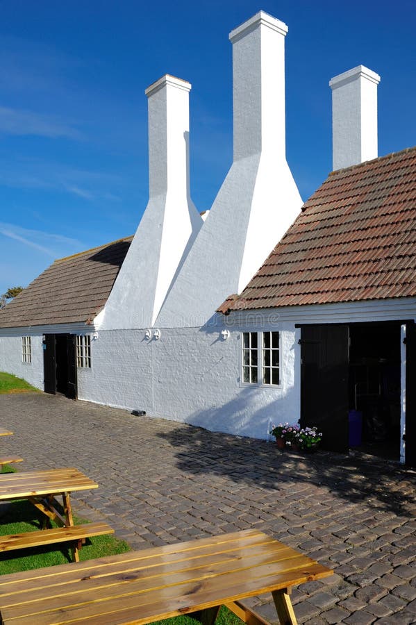 Smokehouse on Bornholm island