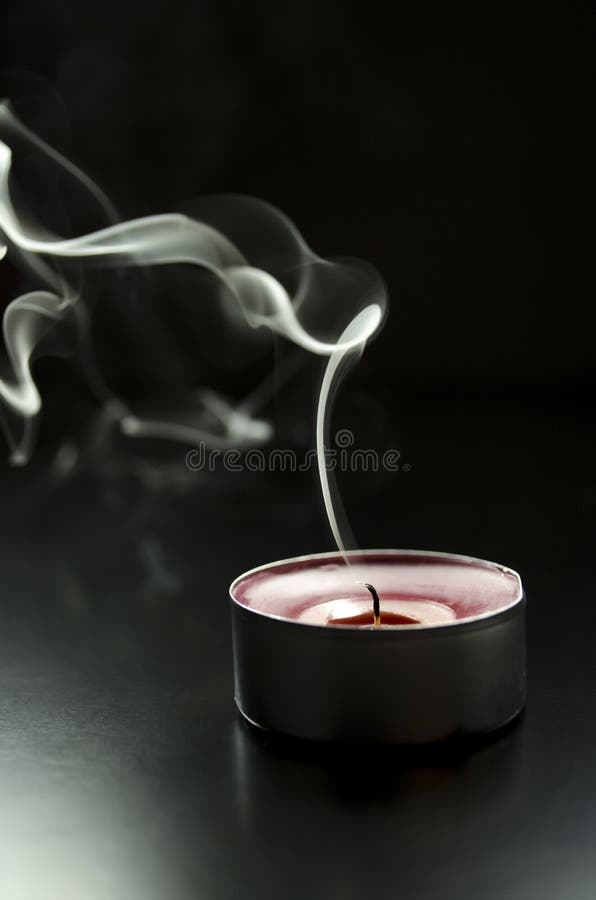 Candle stock photo. Image of beads, black, flame, ornament 351100