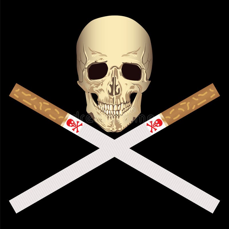 Smoking is Harmful To Health Stock Vector Illustration of filter