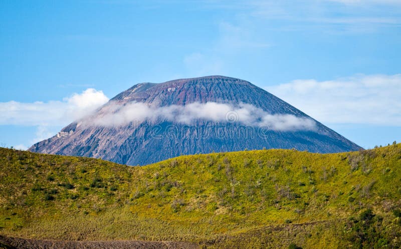 Smoking Volcano, Indonesia