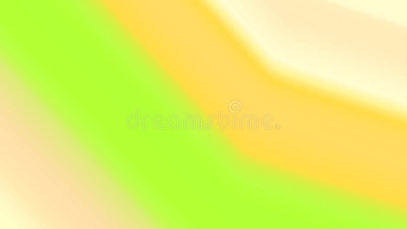 Smooth abstract gradient featuring diagonal green and yellow hues stock illustration