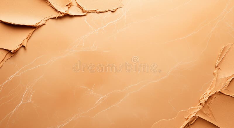 Smooth beige background with subtle texture and hint of gradient, featuring soft, layered edges that create elegant and warm royalty free illustration