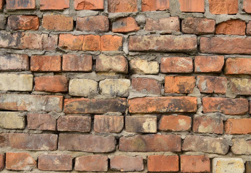 Smooth brick wall stock image. Image of smooth, pattern 133120459