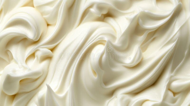 Smooth delicate light creamy texture close-up royalty free stock photos