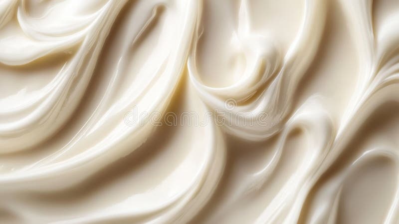 Smooth delicate light creamy texture close-up stock photos